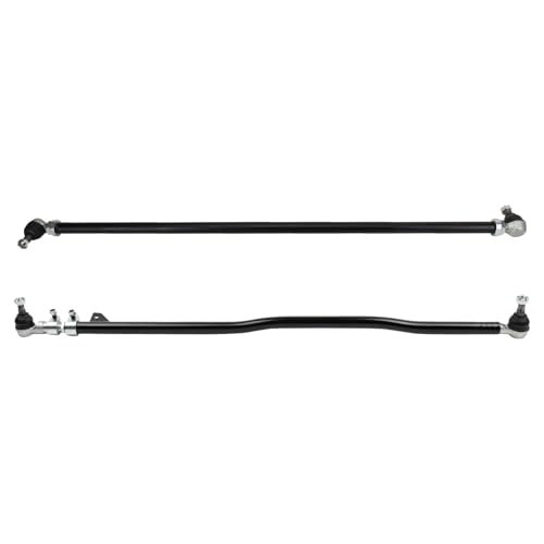 TRQ Front Steering Kit Drag Link Tie Rod Assembly Compatible with 2002-2008 Mercedes-Benz G500 2003-2011 G55 AMG 2009-2015 G550 2013-2018 G63 AMG 2016-2018 G65 AMG
