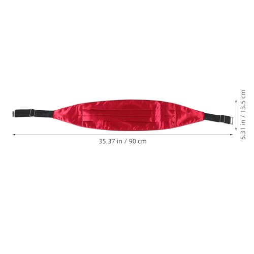 Set de fajín y moño para hombre, accesorio formal miniatura 2