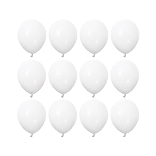 Image of 12 inch White Latex Balloons, 60 pcs Thick Balloons for Party Decorations (12inch White)