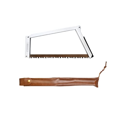 TYTOGE Sierra de campamento portátil, sierra plegable multifuncional rectangular sierras de mano para camping al aire supervivencia carpintería