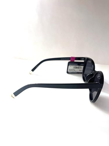 Foster Grant Fashion Oversized Round Sunglasses, solid black color with gradient lenses 100% UVA/UVB lens protection 5923282