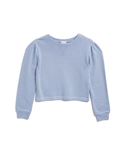 Sweatshirt maillot de survêtement fille Splendid crewneck en coton doux rose pour le sport