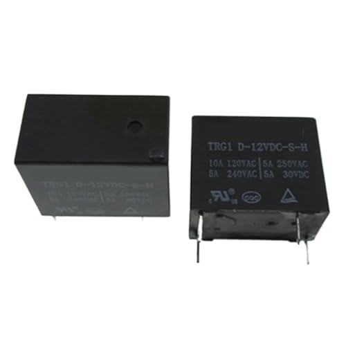 Relay TRG1D-12VDC interruptor de circuito 12V 5A 250VAC para proyectos de electrónica