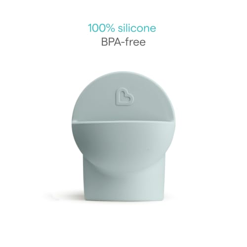 Munchkin Soft Spot Silicone Spout Cover for Baby, Slate - image 6