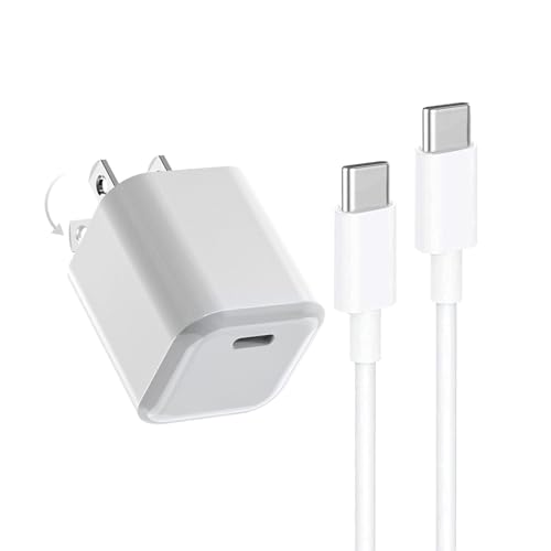 30W Type C Fast Compact Charger with Foldable Plug for Samsung Galaxy Tab A9+ 12.4