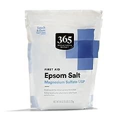 365 by Whole Foods Market, First Aid Epsom Salt, Magnesium Sulfate USP, 96 Ounce