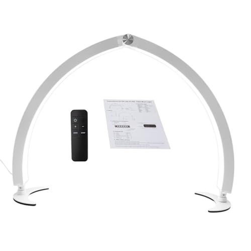Lampe de table pour ongles demi-lune 40W avec télécommande pour manucure