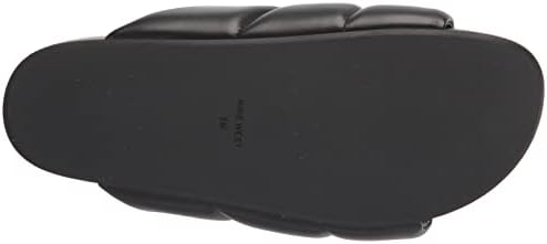 Nine West Women's SANTS Sandal, Black, 9 | Image 3