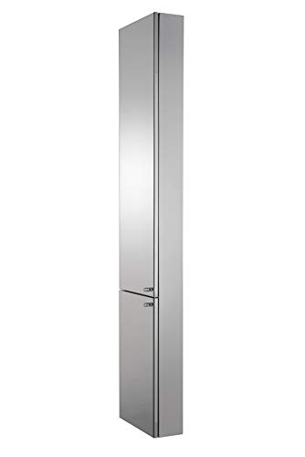 Croydex Nile Tall 2 Door Stainless Steel Cabinet Croydex Nile Tall 2 Door Stainless Steel Cabinet