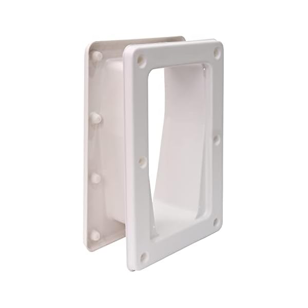 PetSafe-Wall-Install-Kit-for-PetSafe-Electronic-SmartDoor-Large-White Large Electronic SmartDoor for Pets