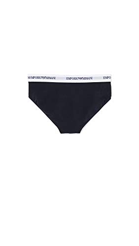 Emporio Armani Underwear CC717, Boxer Hombre, Azul/Blanco (White/Navy Blue), L