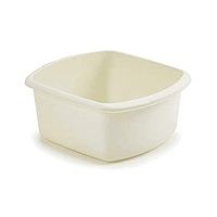 Addis Plastic Butler Large Rectangular Bowl Soft Black 12 5 | INDIA
