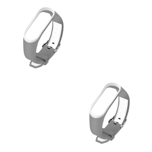 Correa de reloj de silicona bi-tono Holibanna pack de 2 unidades con diseño ergonómico