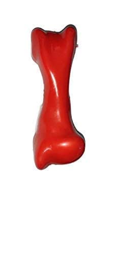 Pups&Pets Rubber Chew Dog Bone Toy | Small Flavored Bone Chew Dog Rubber Bone - 4.5 Inch | Color May Vary