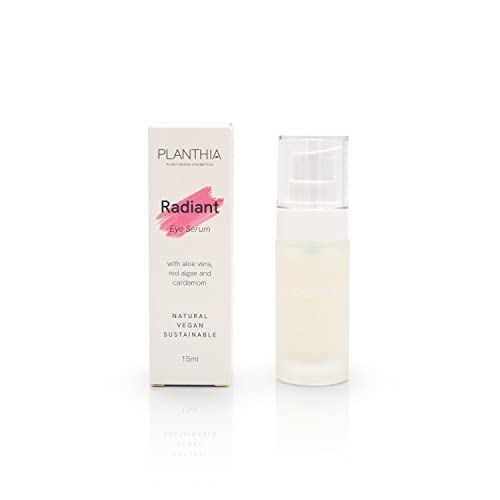 Serum Ojos Antiojeras y Antibolsas RADIANT - Planthia - Suaviza las ojeras y bolsas. Hidrata el contorno de ojos en profundidad. Con Ácido Hialurónico y 99,95% Ingredientes Naturales Cover