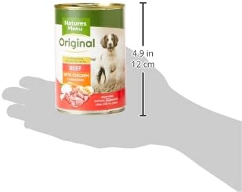 Natures Menu Dog food can bite with chicken (12 x 400g)