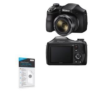 Protector de pantalla Sony Cyber-shot DSC-H300 BoxWave transparente transparente pack de 2 unidades