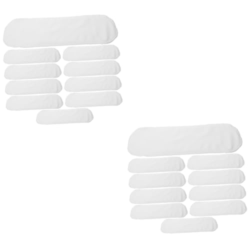 Yardwe 20 Peças Almofada Fralda Para Cachorro Fraldas Recém-Nascidas Mictório Almofada Fralda Reutil