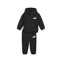PUMA Unisex Baby Minicats Loungewear Set Fl Inf Gestrickte Anzüge, PUMA Black, 104 EU