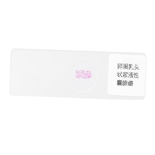 FUNOMOCYA Prepared Glass Slide Cystadenocarcinoma Cells Microscopic Slide Early Education Accessory