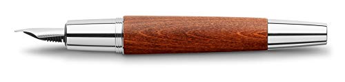Faber-Castell F148200Faber-Castell E-Motion Fountain Pen Brown M, Pear Wood Brown. #TOP1