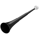 Collapsible Stadium Horn 24 Inch Vuvuzela Plastic Trumpet Horn Blow Horn Noisemakers Loud Sound Soccer Horn Cheer Horn for Sporting Events Graduation Games School Party Supplies Favors Accessories