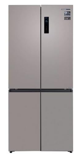 Frigorifico Americano INFINITON AMCB-580CD90XEH, 190 cm de Altura, Total No Frost, 4 Puertas, Inverter, Ancho 83 cm, E, Inox