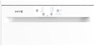 Dishwasher - Freestanding Dishwasher with 16 Place Settings, 60cm, Full Size & Built-In Design, White, ECO Program, Quick Wash, Quiet (47 dB) - DW0116PW19