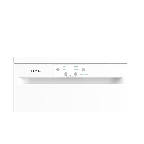 Dishwasher - Freestanding Dishwasher with 16 Place Settings, 60cm, Full Size & Built-In Design, White, ECO Program, Quick Wash, Quiet (47 dB) - DW0116PW19