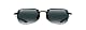 Maui Jim Sandy Beach Randlose Sonnenbrille mit polarisierten Gläsern