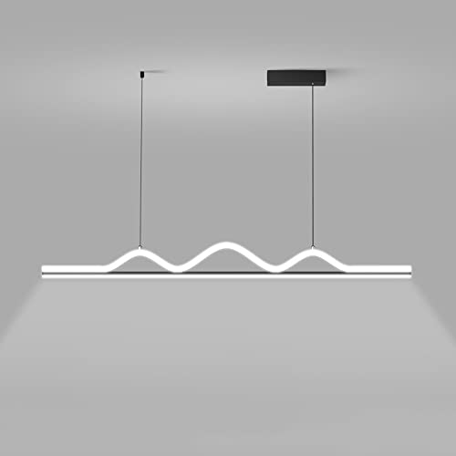 Éclairage décoratif simple pour salle à manger sans zone d'ombre