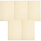 LALAFINA Lot de 5 Coussinets en Mousse Blanche pour Boîte à Bijoux, Inserts de Rangement Multifonctions pour Bagues et Boucles D’oreilles, Tapis de Présentation Protecteur et Antichoc,