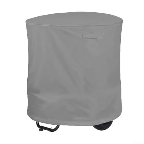 Déchiqueteuse à bois lourde imperméable, protège votre machine, pour broyeur de feuilles électrique sans lames, pour broyeur de bois (gris)