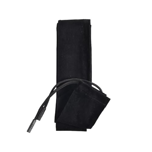 kowaku Fishing Rod Sleeve, Fishing Pole Carrier Bag for Outdoor Use, Black