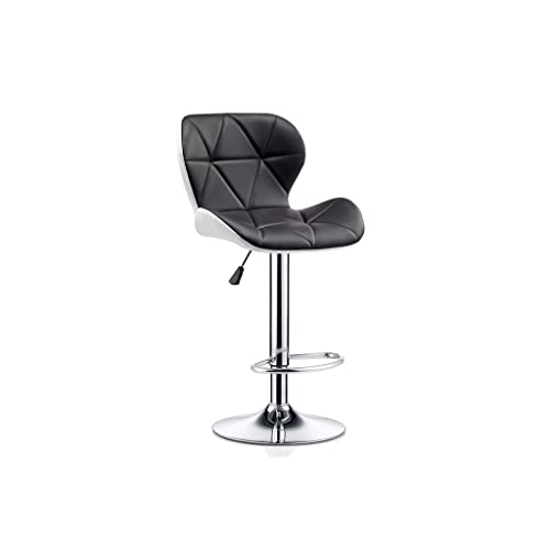 Tabouret rond réglable pour coiffeuse et chaise de bar pivotante pour petits espaces