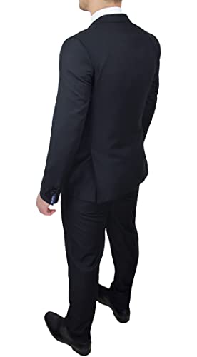 Robe de couture double Evoga noir 46 la tenue de soirée homme idéale - 4
