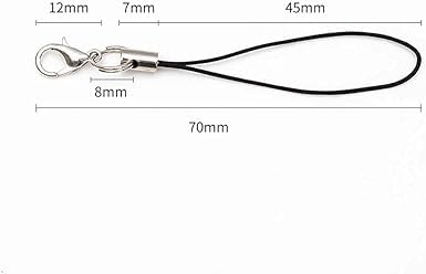 20Pcs Mobile Phone Rope Strap Charm Lariat Lanyard with Lobster Clasp Cords for Cellphone/USB Drive/Keychain/DIY Jewelry Accessories,Cell Phone Charms - Image 2