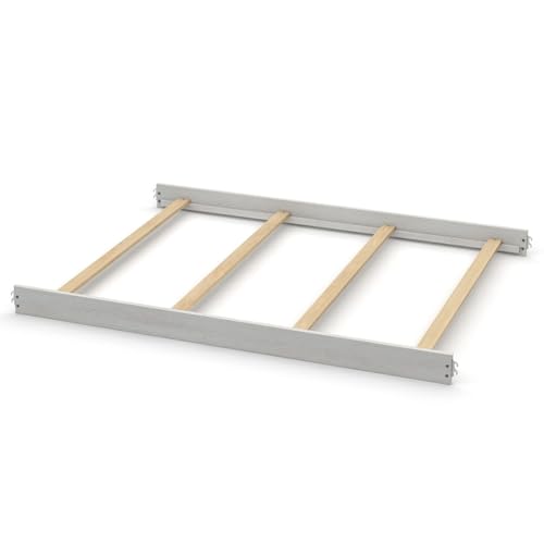 Full-Size Solid Wood Conversion Kit Bed Rails for Evolur Convertible Cribs