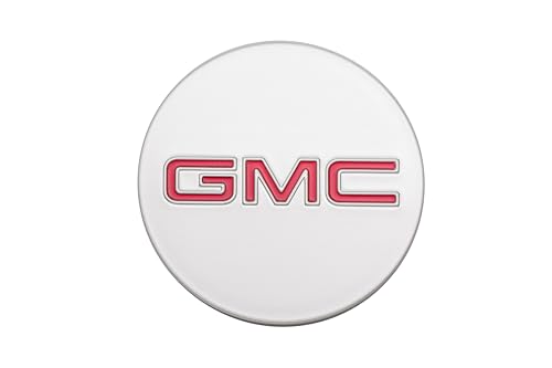 GM Accessories 88966040 Button Style Center Cap in Bright Polished Finish with GMC Logo