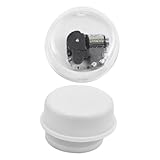 SEWACC 2 個時計じかけ粘土クラフトベース交換部品 DIY オルゴールベースオルゴールムーブメントベース