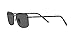 Ray-Ban RB3717 Rectangular Sunglasses, Black/Dark Grey, 60 mm