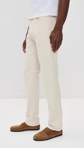 AG Adriano Goldschmied Men's Everett Slim Straight Linen Pants4