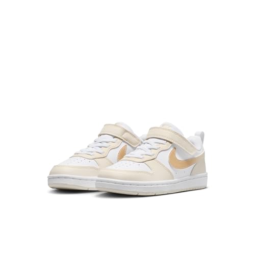 Image of Nike Unisex Kids' Court Borough Low Recraft Shoes - Boys Girls Todders & Baby Sneakers