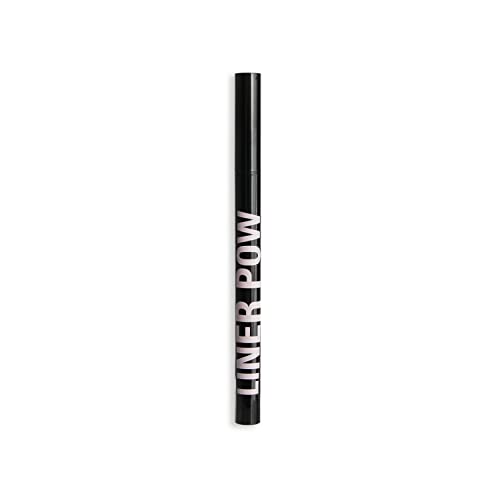 Makeup Revolution, Liner Pow Liquid Eyeliner, Waterproof & Longlasting Formula, Black, 0.5ml, 0.5 ml (Pack of 1) - Image 2