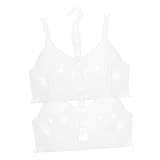 VICASKY 8 Stck. Teiliges Halbtransparente BH-Display-schaufensterpuppen mit Kleiderbügel Kompakt und Leicht für Unterwäschegeschäft Ausstellung und Private Aufbewahrung