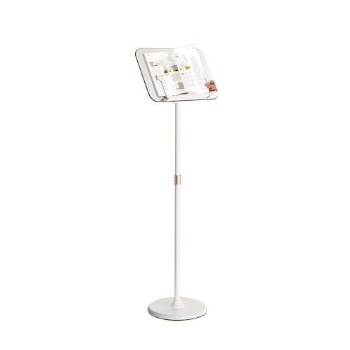 Soporte ajustable para libros de cocina con ángulo regulable y clip incluido en Color 1 2