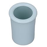 RIZGHWOY Mini-Mülleimer, Puppenhaus-Mülleimer-Modell, Einfacher Stil, Dekorativer Kleiner PVC-Mülleimer für 1:6 Puppenhaus, Schlafzimmer, Arbeitszimmer, Kinderspielzeug-Dekoration (Blau Grün)