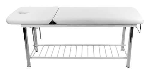 Skinact Metal Frame Edition Of Smart Massage/Facial Bed & Table +600Lbs White (Heavy Duty) #TOP2