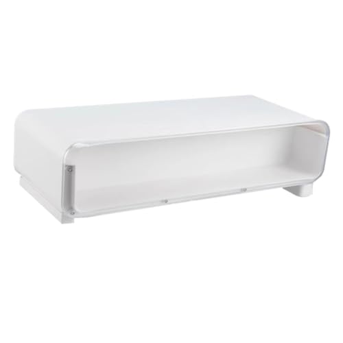 Support de moniteur de bureau blanc contre la fatigue cervicale