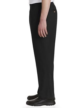 Harbor Bay by DXL Men's Big and Tall Elastic-Waist Pants